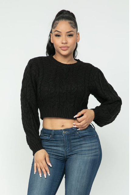 Pull en Laine Tressé