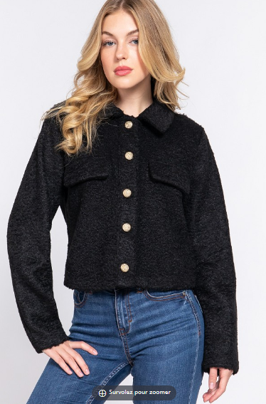 Veste polaire teddy