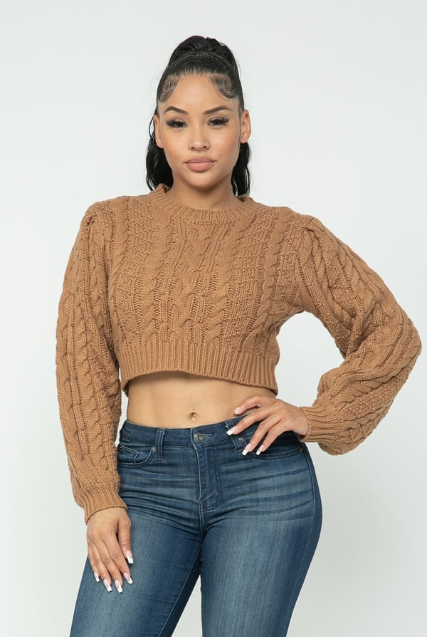 Pull en Laine Tressé